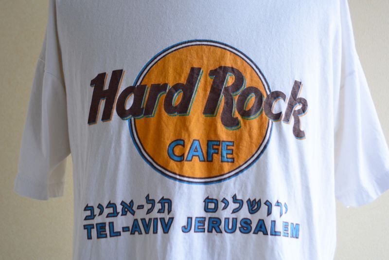 1990s Hard Rock CAFE Tシャツ 表記L - 古着屋HamburgCafe