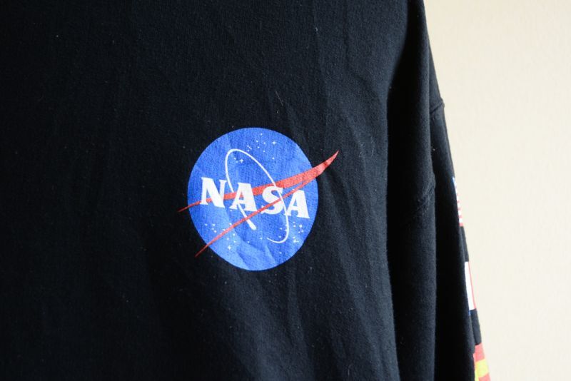 NASA スウェットパーカー 表記L - 古着屋HamburgCafe