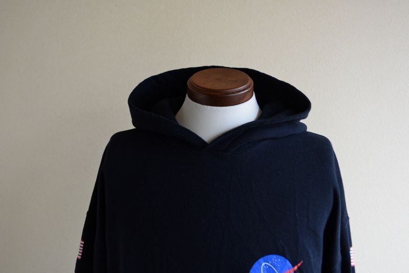 NASA スウェットパーカー 表記L - 古着屋HamburgCafe