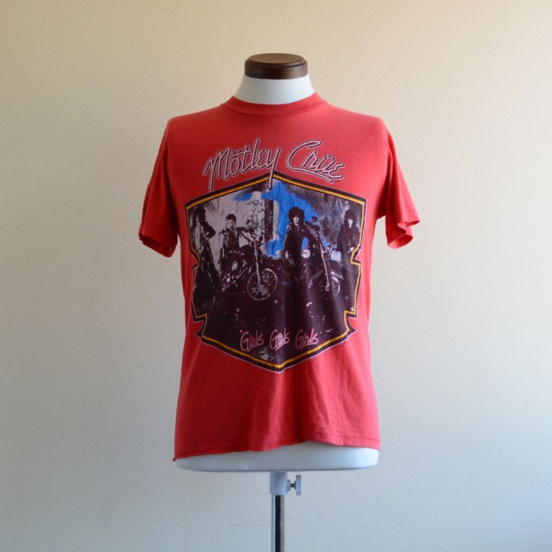 80´s vintage Tシャツ MOTLEY CRUE モトリークルー 送料無料正規取扱店