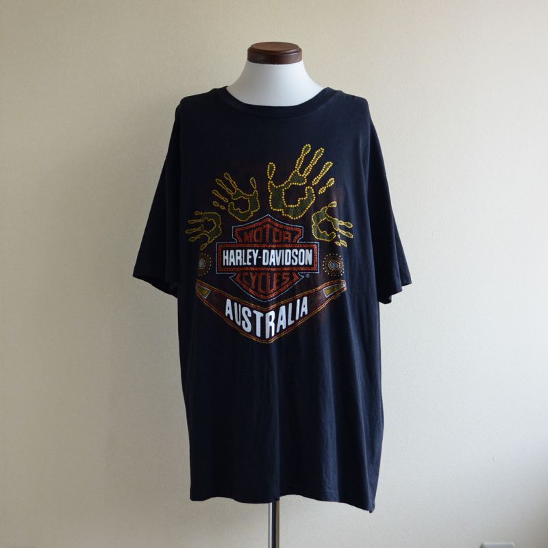 1990s HARLEY-DAVIDSON プリントTシャツ MADE IN AUSTRALIA 表記2XL