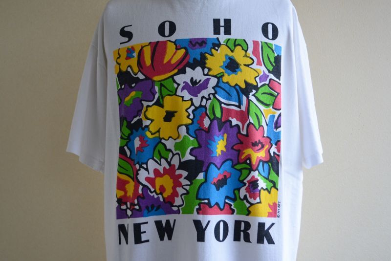 1990s SOHO NEW YORK アートTシャツ　MADE IN USA　表記XL