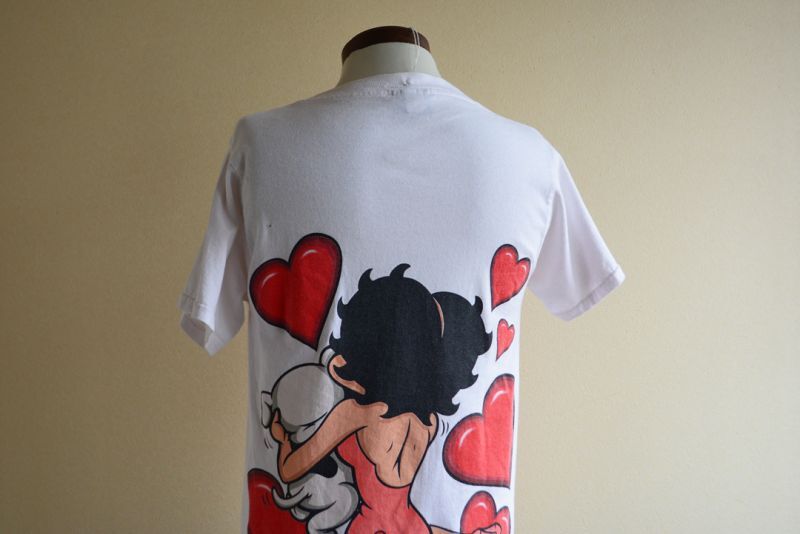 【レア】90s BETTY BOOP Butterfly Tシャツ USA製 M