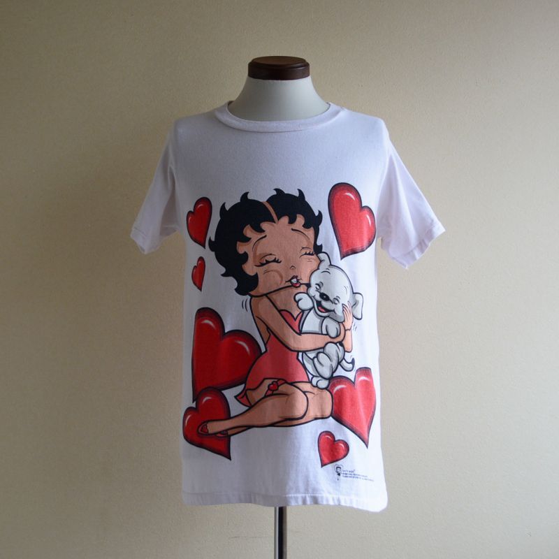 1990s Betty Boop プリントTシャツ　MADE IN USA　表記S