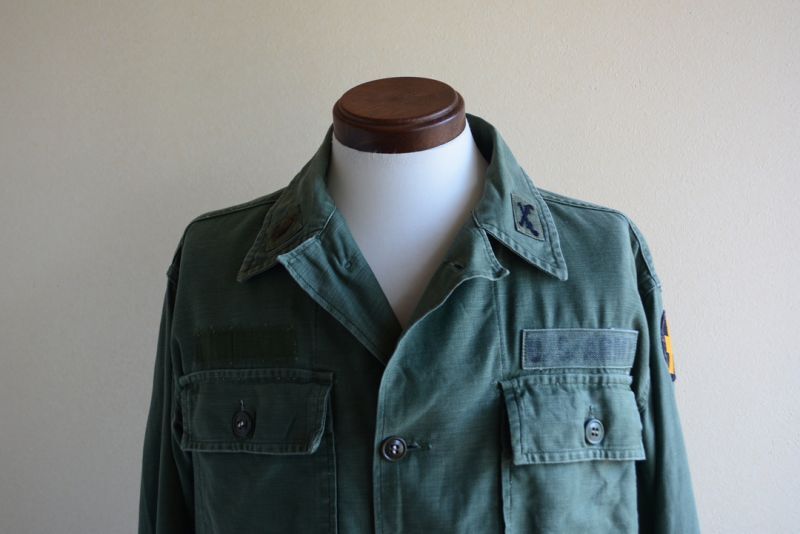 US.ARMY OG107 ユーティリティシャツ 古着 ミリタリー 3-9 | ochge.org