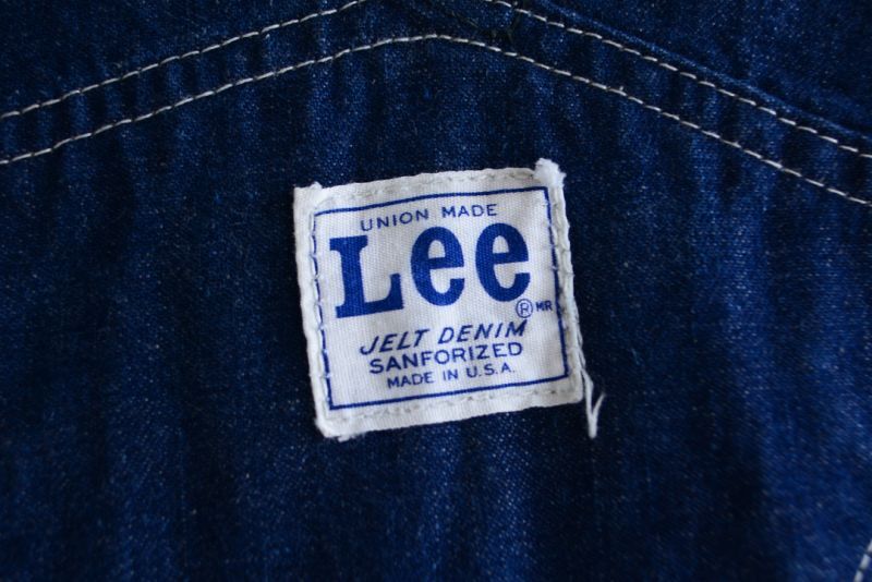 1960s〜 Lee JELT DENIM デニムオーバーオール 実寸W38 - 古着屋