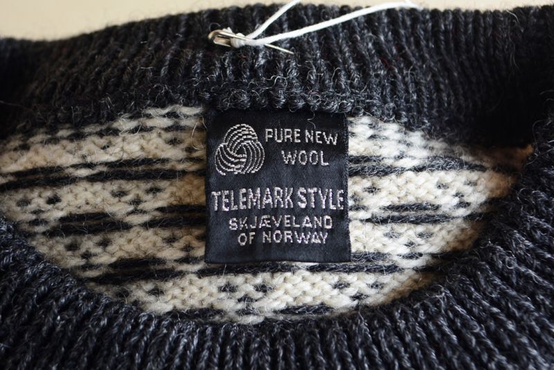 TELEMARK STYLE ノルディックセーター SKJAELAND OF NORWAY 表記M 