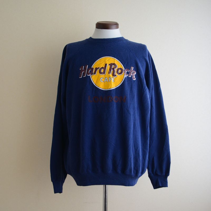 1980s Hard Rock CAFE LONDON ロゴプリントスウェット　MADE IN USA　表記XL
