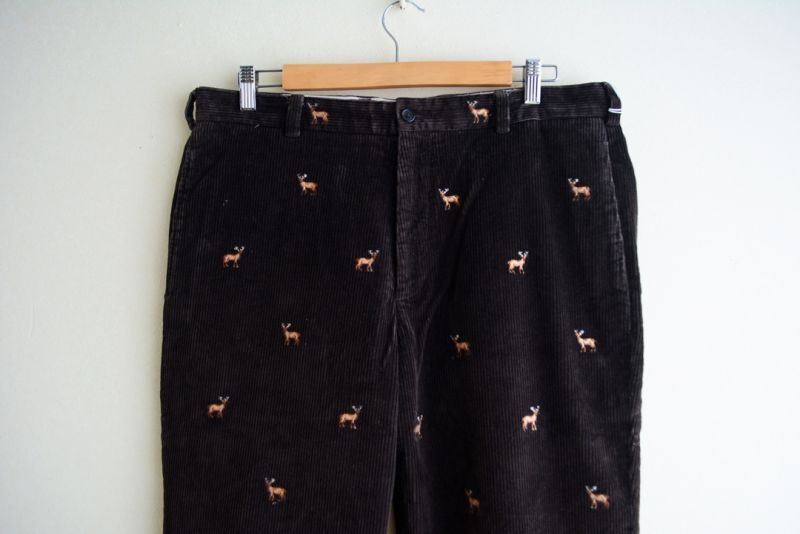 古着 ブルックスブラザーズ Brooks Brothers THOMPSON ツータック コーデュロイパンツ メンズw33相当 /eaa513419  【中古】 【250207】 | 古着屋JAM（ジャム）