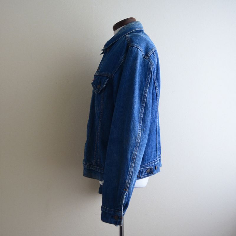 1970s Levi's 70505-0317 裏ブランケット付きデニムジャケット 実寸42