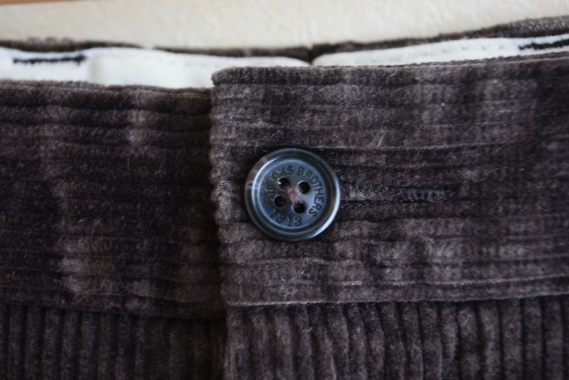 Brooks Brothers シカ刺繍 太畝コーデュロイパンツ 表記W36 L30