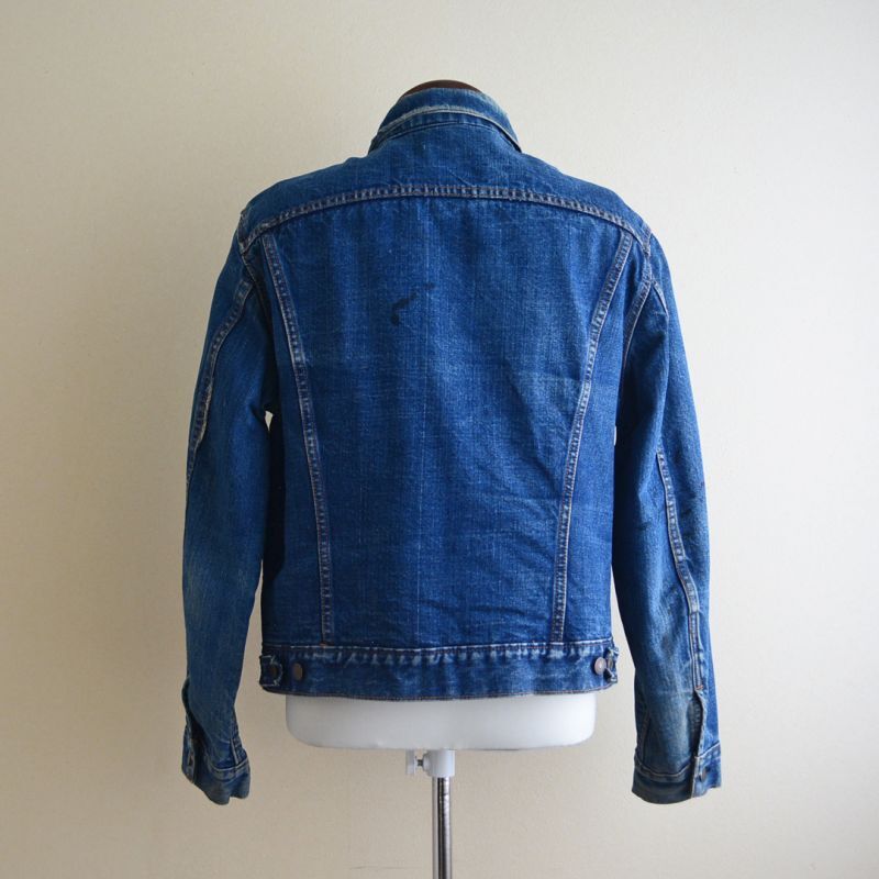 1960s〜 LEVI'S 70505E 裏ブランケット付きデニムジャケット 実寸42