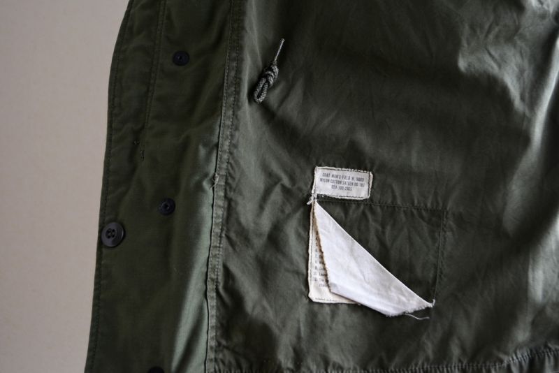 1960s US.ARMY M-65 フィールドジャケット 最初期 1ST MODEL 表記SMALL