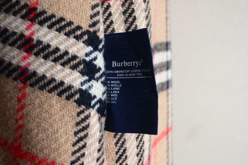 Burberry ウールライナーコート 実寸M - 古着屋HamburgCafe