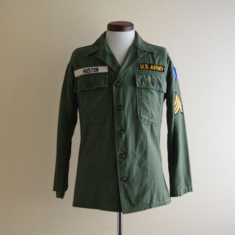 1950s US.ARMY OG107 ユーティリティシャツ　1st初期　実寸S