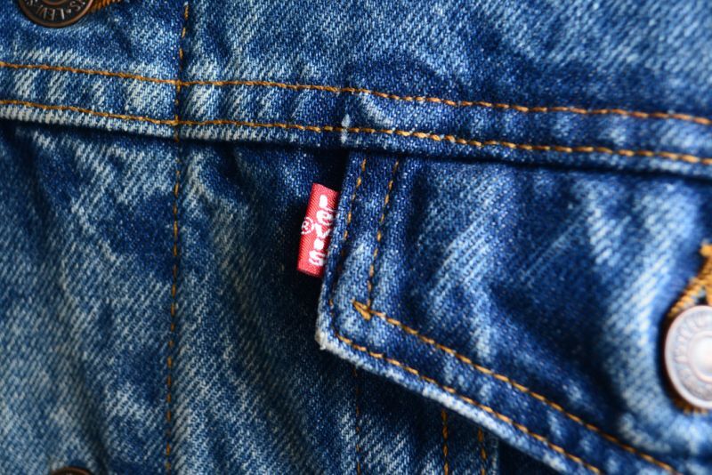 1980s Levi's 70507-0219 ケミカルデニムジャケット MADE IN USA