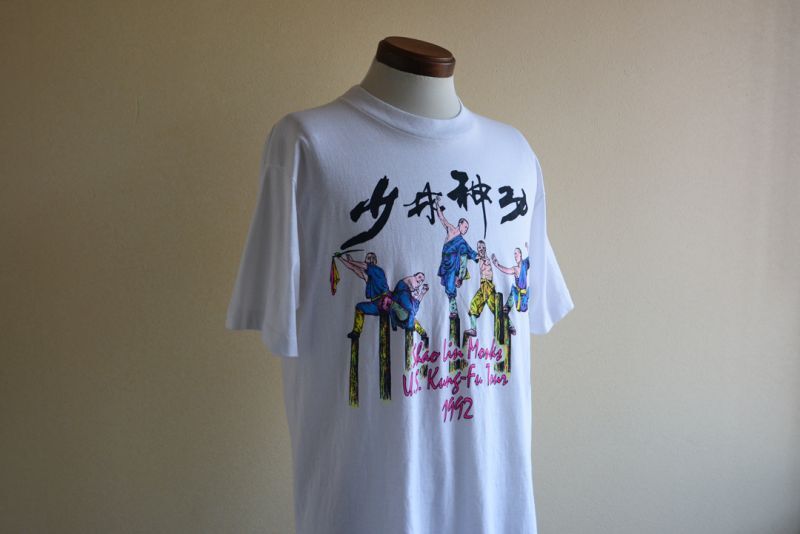 1990s 少林神功 U.S. Kung-Fu Tour Tシャツ MADE IN USA 表記L - 古着
