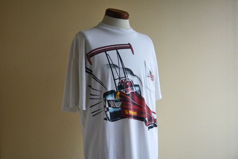 1990s Winston Drag Racing ポケットTシャツ 