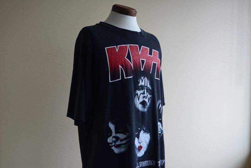 1990s KISS ALIVE/WORLDWIDE TOUR Tシャツ　表記XL
