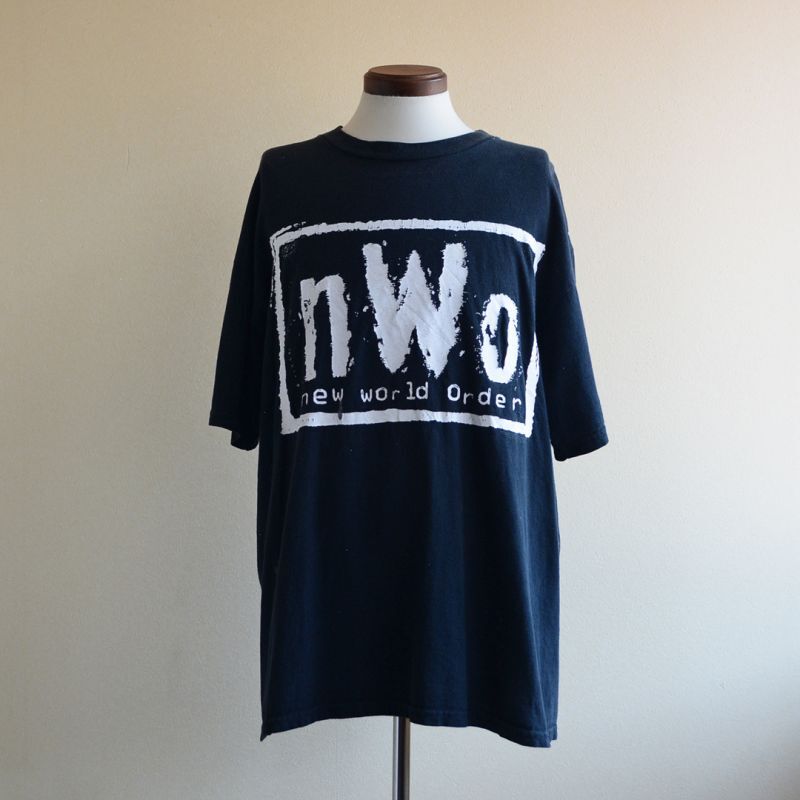 1990s nWo ロゴプリントTシャツ　表記XL
