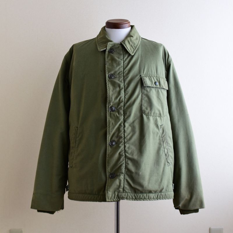 1970s US.NAVY A-2デッキジャケット 