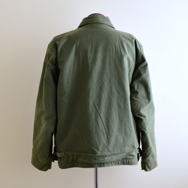 1970s〜 US.NAVY A-2デッキジャケット　実寸XL