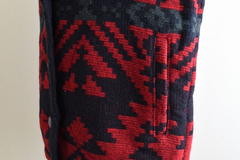 1990s Woolrich ネイティブ柄ウールラグベスト 