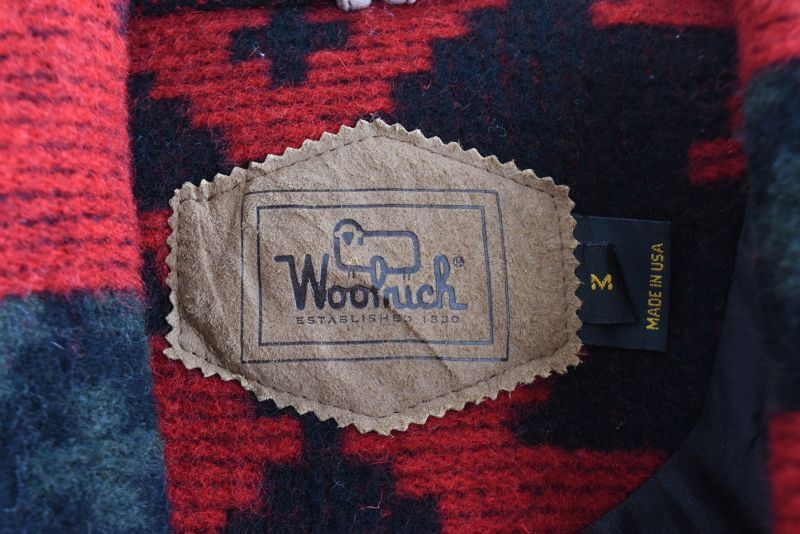 1990s Woolrich ネイティブ柄ウールラグベスト 
