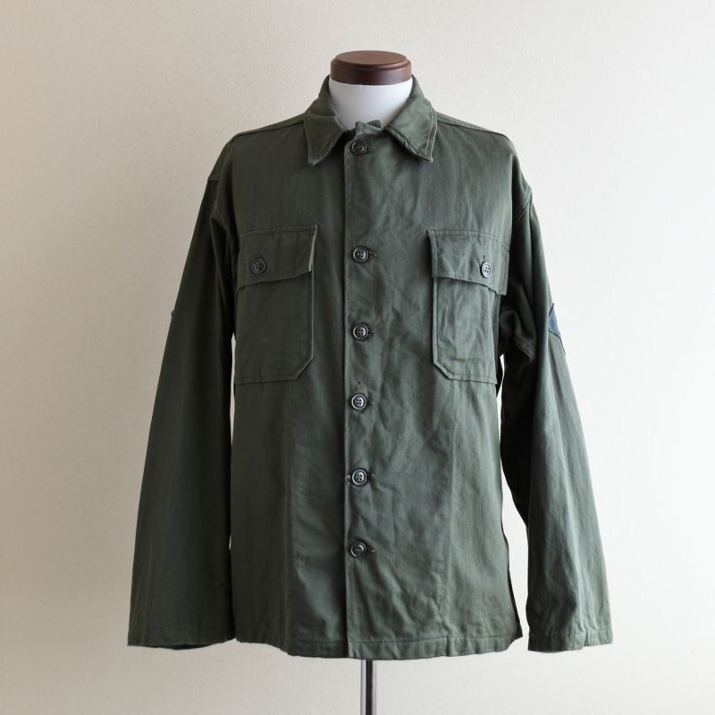 ★50s us military★utility shirt 1st mint