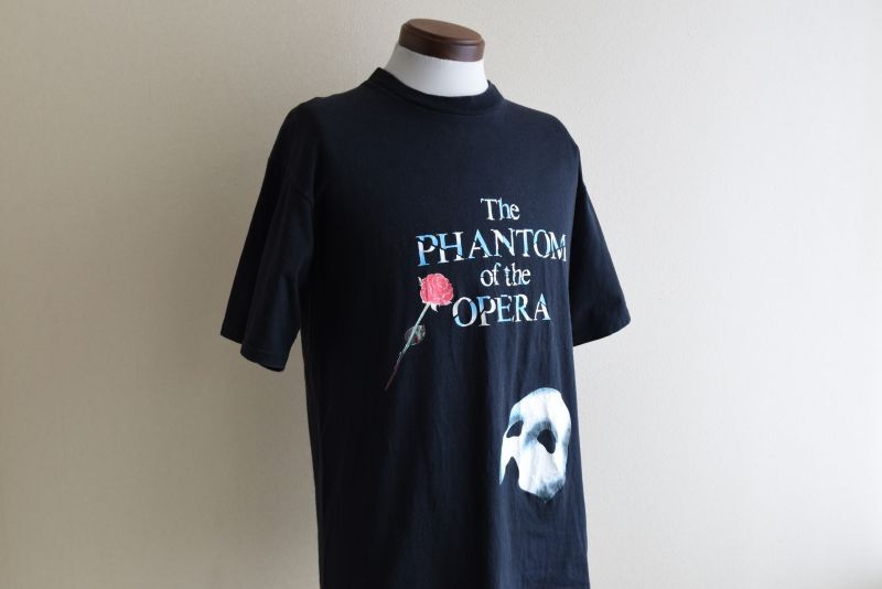 90s The phantom of the opera オペラ座の怪人TシャツOldclosetＴ