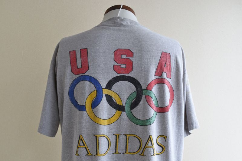 80s adidas ロゴ　Tシャツ S made in USA