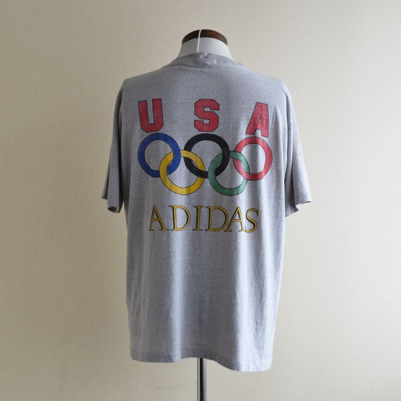 80s adidas ロゴ　Tシャツ S made in USA