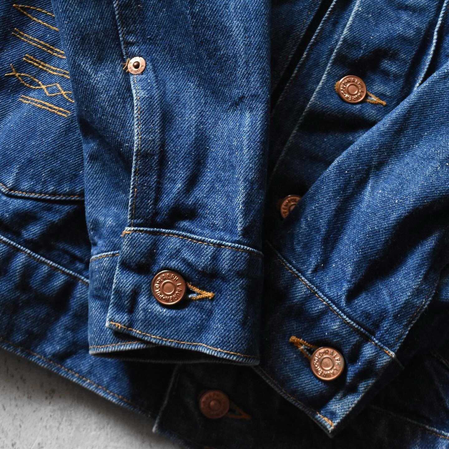 希少 Ralph Lauren western デニムジャケット L 美品 楽天市場】希少 70〜80年代 ラルフローレン Ralph Lauren POLO