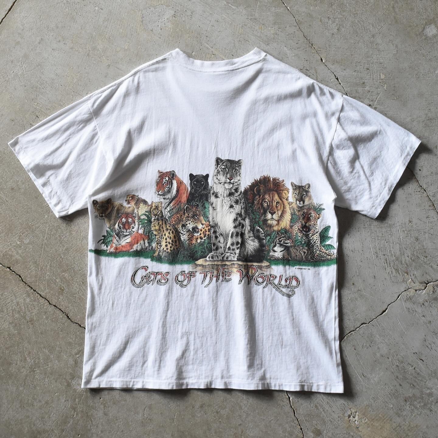 1990s CATS OF THE WORLD Tシャツ 